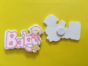 Дерев'яні аплікації № Baby 04