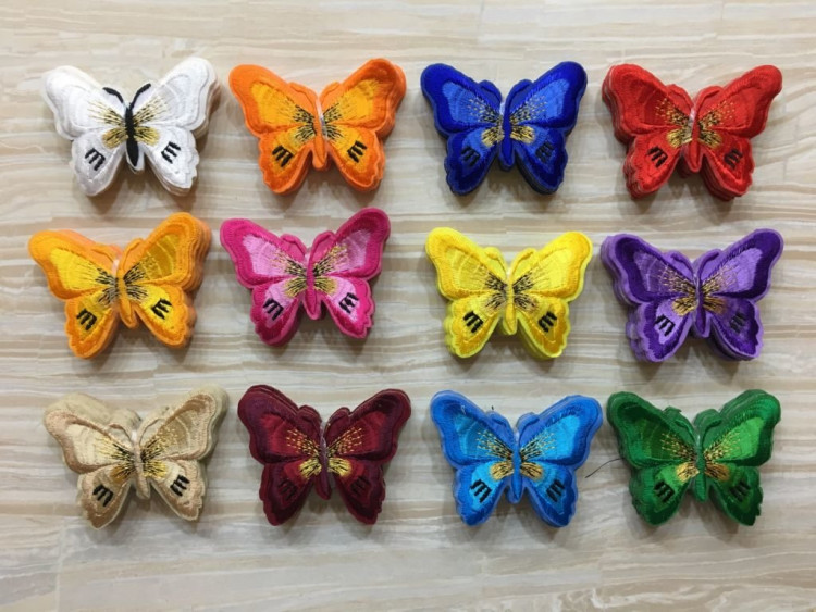 Термо аппликации № 1/124 Бабочки 