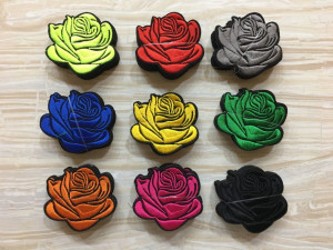 Термо аплікації № 1/138 Трояндочки