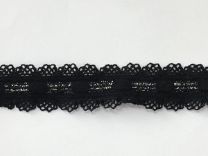 Резинка бретелечная ажурная 1,7 см. № 15/39   