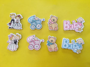 Дерев'яні аплікації № MIX