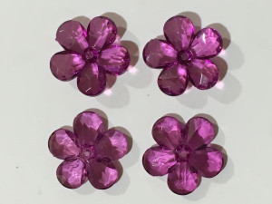 Бусы цветок № 3942 № 186