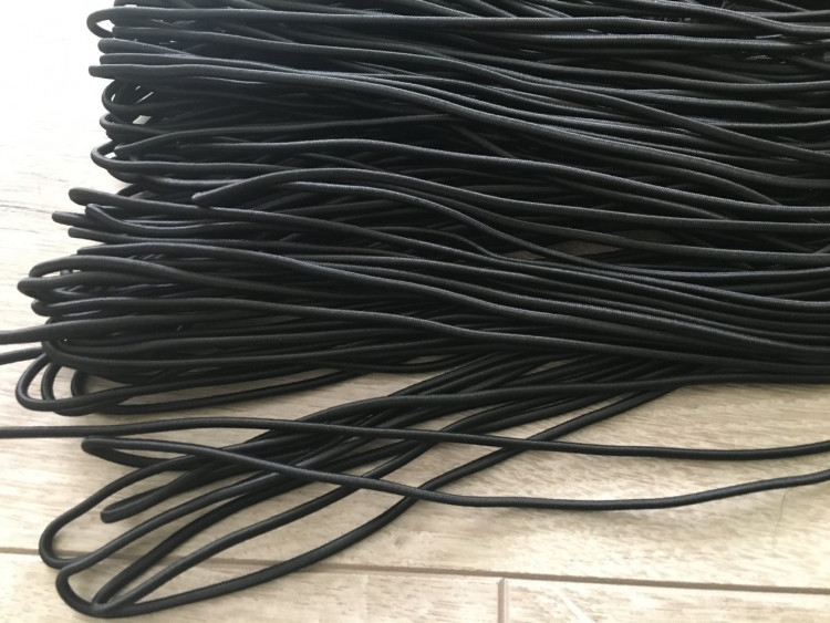 Резина круглая шляпная 2,8 мм. № 39  