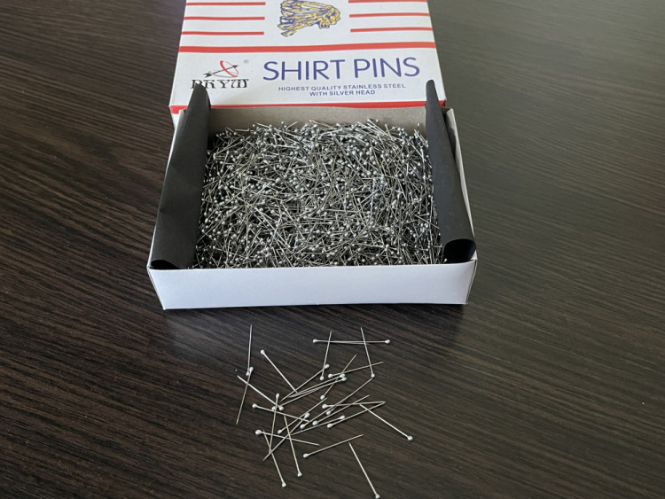 Булавки с шариком 1 мм. № S