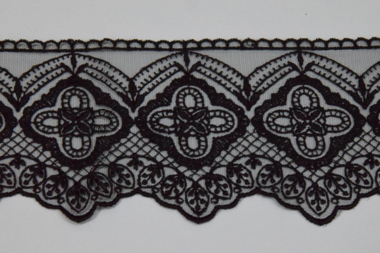 Кружево на сетке 9,5 см. № 39/39/39