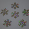 Паєтка сніжинка 100/3,7 № S АВ