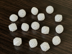 Бусы малина № 14/01