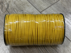 Резина круглая шляпная 3 мм. № 132/KIWI         